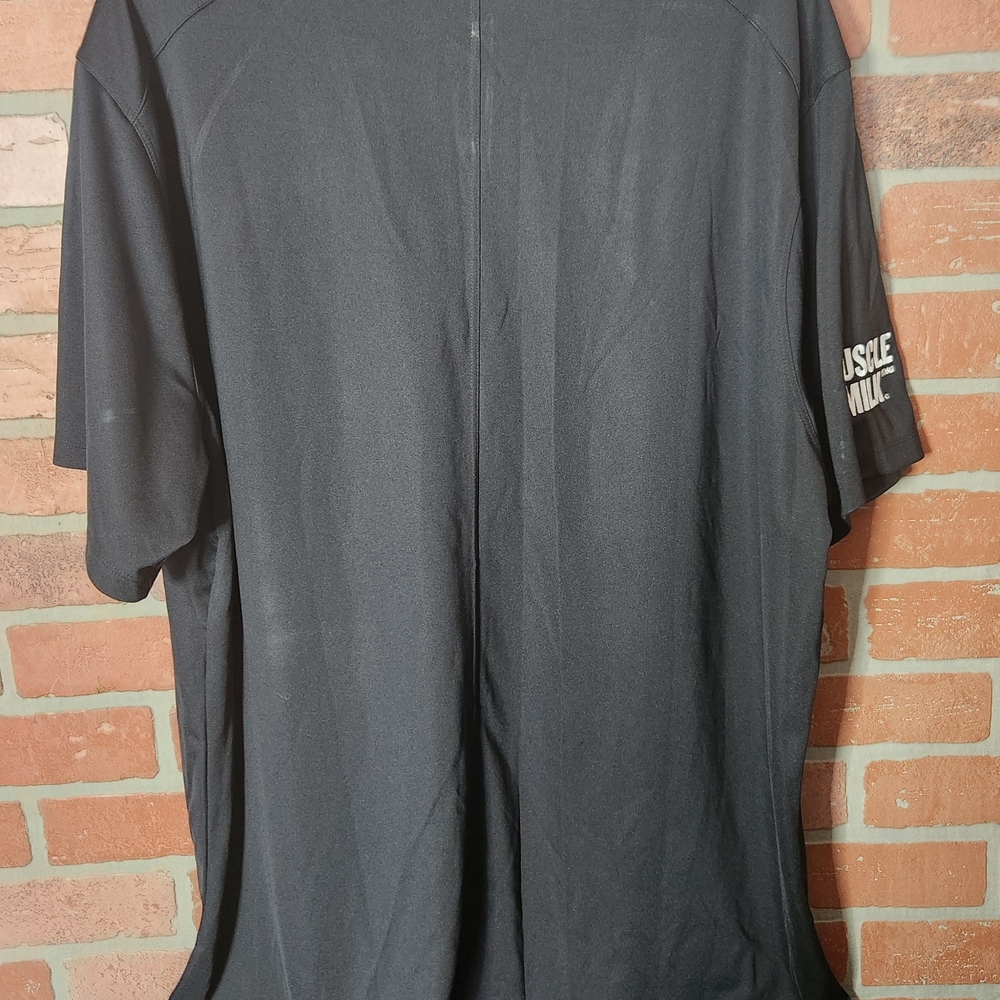 Nike Black Polo Shirt Athletic FitNike Dri-Fit Men's XXL Graphite Gray Golf Polo